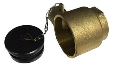 Adaptor 65mm BI Female x 38mm BSP Female Brass FS2112