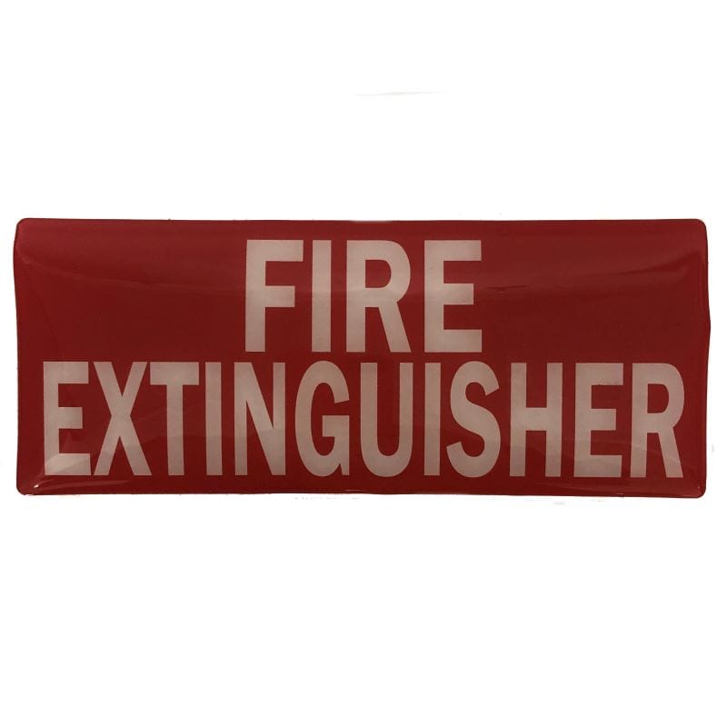 fire extinguisher decal