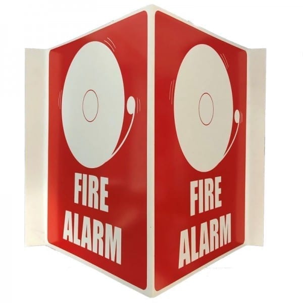 fire alarm sign