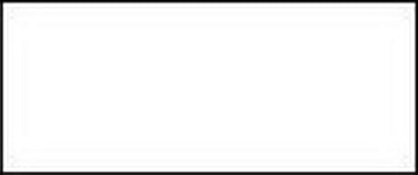 Label Plain White Medium 450mm W x 60mm H
