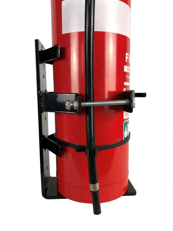 heavy duty fire extinguisher bracket